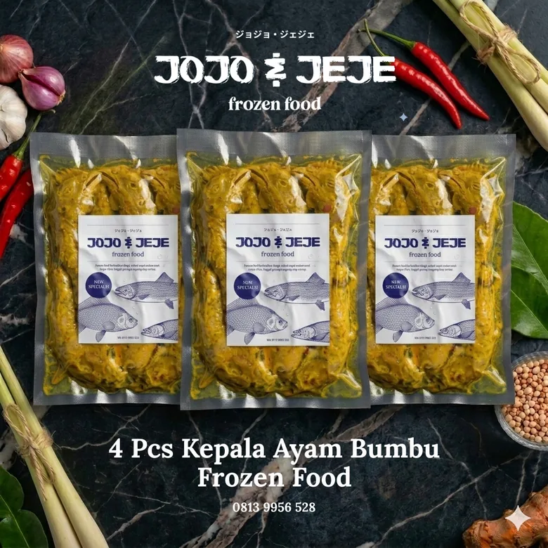 Kepala Bumbu JOJO & JEJE lauk bumbu kuning